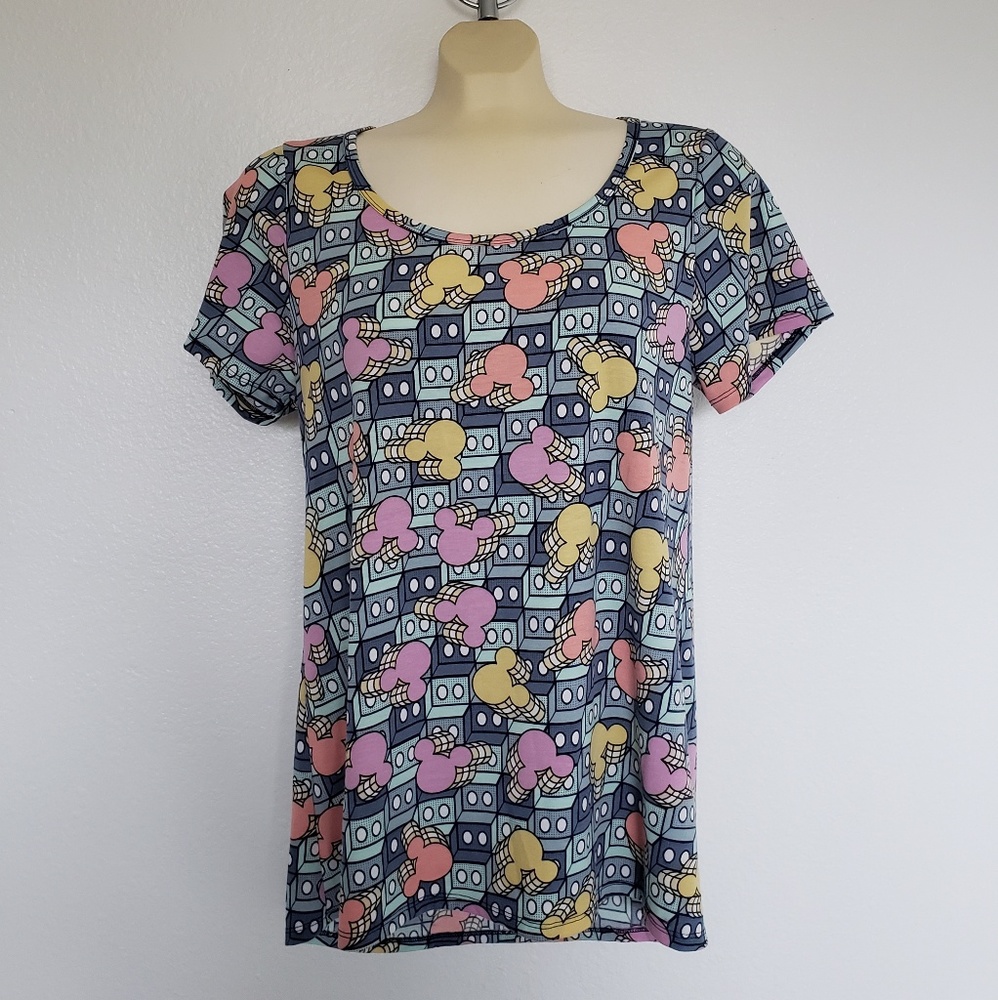 LuLaRoe Disney Minni Block Print